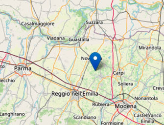 Correggio, lieve terremoto: 2.6 di magnitudo
