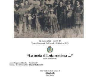 Auser compie 30 anni e a Fabbrico ricorda Leda Colombini