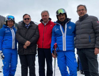 Modena, Tomei visita le piste da sci del Cimone: “Stagione positiva, il turismo bianco è strategico”