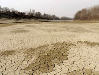 Cento giorni senza pioggia, siccità grave nel distretto del Po