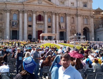 1.600 adolescenti della diocesi di Reggio e Guastalla a Roma da papa Francesco