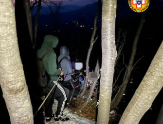 Quattro escursionisti bloccati nella neve a Prato Spilla: salvati dal Soccorso alpino
