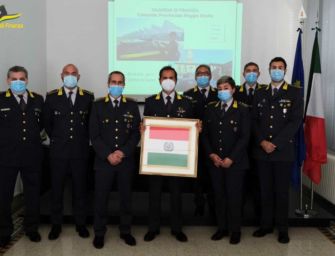 Il comandante regionale delle Fiamme gialle in visita a Reggio