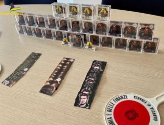 Giochi Lego contraffatti da un tassista venduti in un negozio di Fogliano