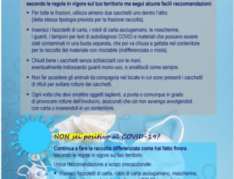 Iren, gestione dei rifiuti urbani in emergenza sanitaria