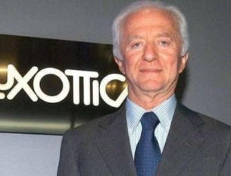 Morto a 87 anni Del Vecchio, fondò Luxottica