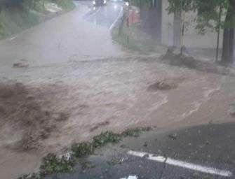 Meteo, chiude strada allagata nel Modenese