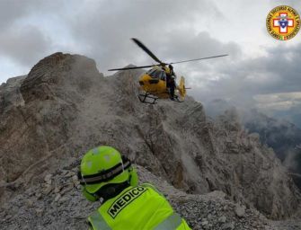 Villa Minozzo. Appesa nel vuoto in ferrata sul monte Penna, salvata dal Soccorso Alpino