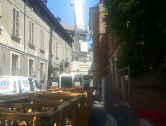 Reggio. Via Fontanelli (laterale via Emilia) oggi interdetta al traffico