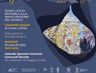 Inaugurazione del murale alle Farmacie Comunali Riunite Reggio Emilia