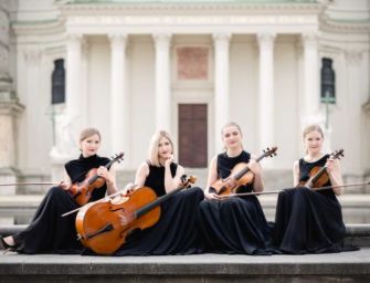 Concerto en plein air all’antica corte Ca’ Paoli di Vedriano con il Quartetto Selini