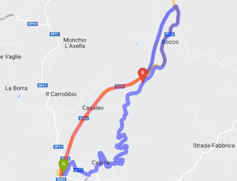Dal 29 agosto al 2 settembre lavori di asfaltatura sulla SS63 tra Il Bocco e lo svincolo di Casina