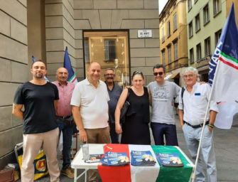 Politiche a Reggio. Fratelli d’Italia incontra i cittadini in piazza del Monte