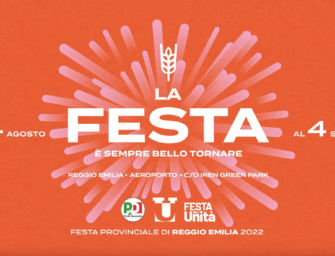 Reggio, oggi inaugura La Festa 2022