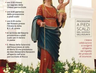 A Ferragosto la tradizionale Processione scalza di San Michele dei Mucchietti