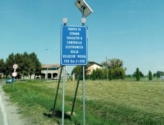 Sulla strada provinciale Sp111 tra Poviglio e Boretto il limite di velocità sale a 60 km/h, ma arriva il tutor