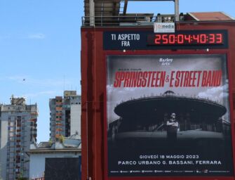 Bruce Springsteen, a Ferrara via countdown alle porte della città
