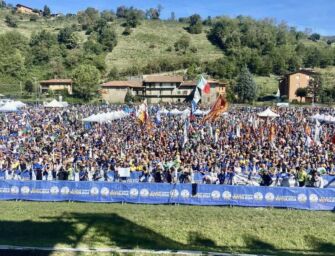 Leghisti parmigiani a Pontida: qui rinasce un partito più forte