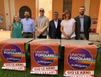 A Reggio si presenta Unione Popolare di De Magistris: la vera sinistra siamo noi