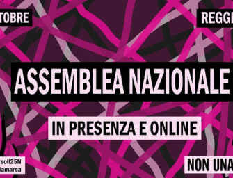 Il 29 e il 30 ottobre a Reggio l’assemblea nazionale di Non Una Di Meno