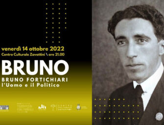 Il 14 ottobre a Luzzara l’incontro “Bruno – Bruno Fortichiari, l’uomo e il politico”