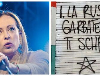 Scritta con stella a 5 punte, Meloni: clima d’odio contro La Russa