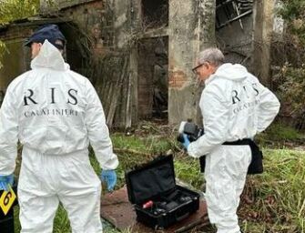 Saman, nel rudere di Novellara le operazioni per il recupero del corpo