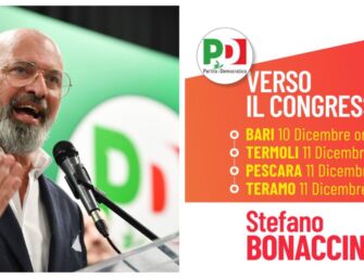 Segreteria Pd, sabato parte il tour di Bonaccini: già lanciata la sfida sui social