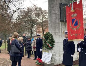 Commemorazione delle vittime della banda della Uno Bianca a Castel Maggiore