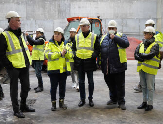 Cantiere Forsu a Gavassa, la fase finale di collaudo: a Reggio esempio di economia circolare