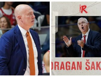 La Pallacanestro Reggiana esonera Max Menetti, arriva Dragan Sakota