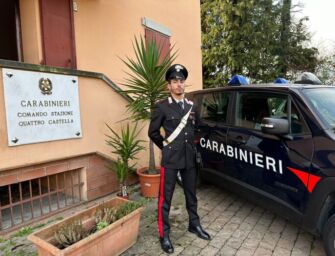 A Quattro Castella carabiniere salva un neonato in crisi respiratoria