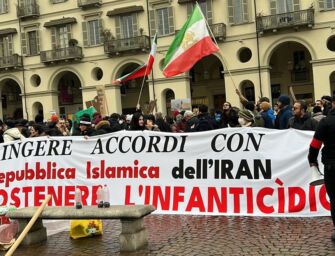 “Insieme per l’Iran”, anche una delegazione reggiana manifesta a Torino