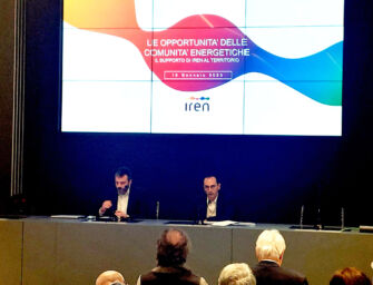 Iren, ad Armani ai sindaci reggiani: benefici e opportunità delle Comunità Energetiche
