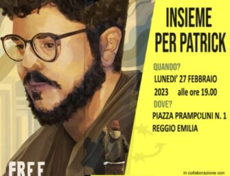 Reggio, un presidio in piazza Prampolini per Patrick Zaki