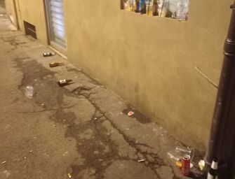 Vie del centro trasformate in pisciatoi