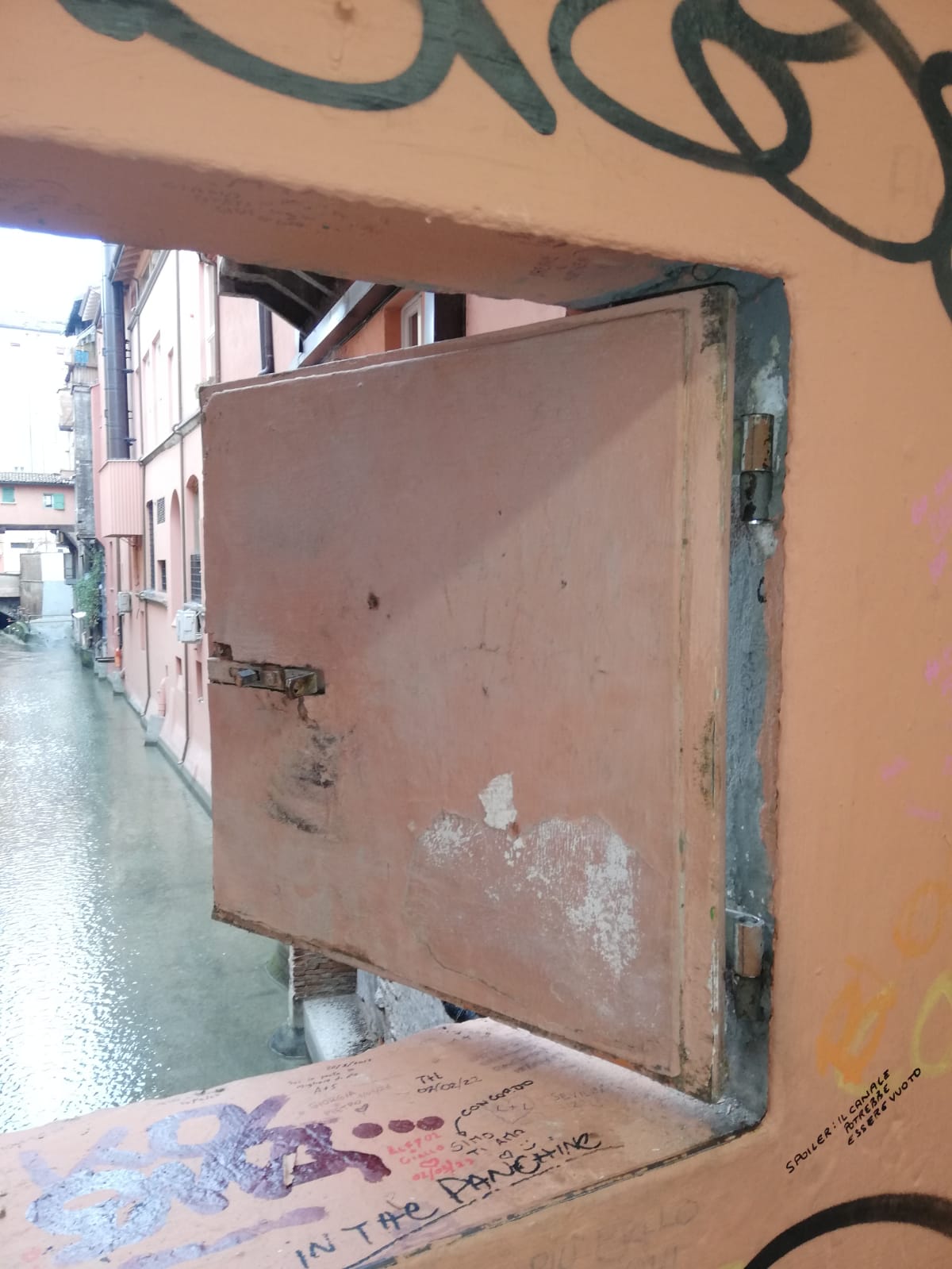 finestrella di via piella canale di reno