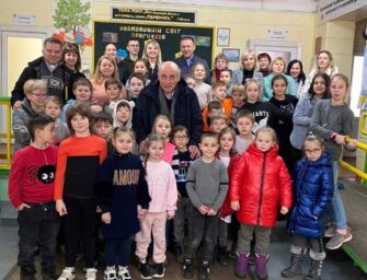 Don Dossetti in Ucraina per la sua scuola