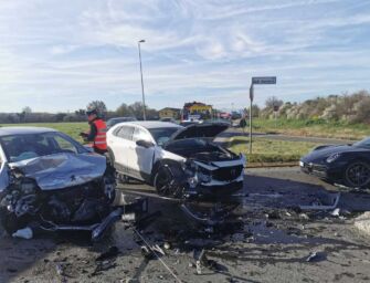 Sant’Ilario. Scontro frontale a Calerno, feriti due giovani