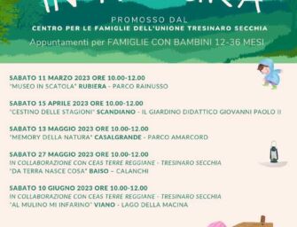 Unione Tresinaro Secchia: altre cinque uscite con “Crescere in natura”