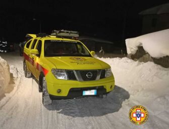 Neve sui monti, lavoro per il Soccorso