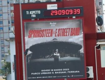 Ferrara, per il Boss luminarie e countdown