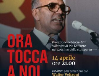 A Modena il docufilm su Pio La Torre, presente l’autore Walter Veltroni