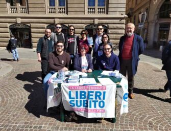 A Reggio Emilia l’Associazione Coscioni raccoglie firme per il fine vita