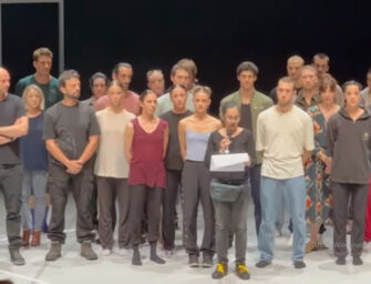 Fondazione Danza, protesta sul palco (video)