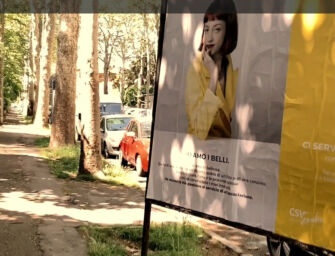 “Io amo i belli”, lo slogan tra ville abbandonate e marciapiedi crivellati