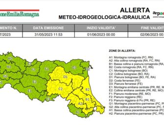 Incognita meteo, continua l’allerta gialla