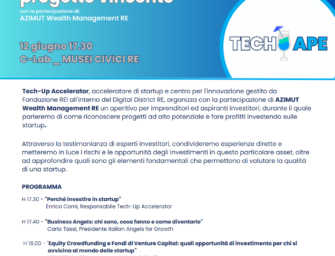 Investire in startup: a Reggio un aperitivo per scoprire come individuare un progetto vincente