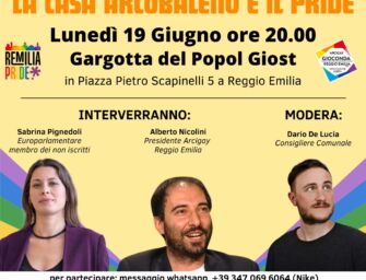 Reggio. Tutti a cena per sostenere il Remilia Pride e la Casa Arcobaleno