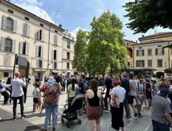 Reggio, festa per la nuova Porta Castello “estense” (FOTOGALLERY)